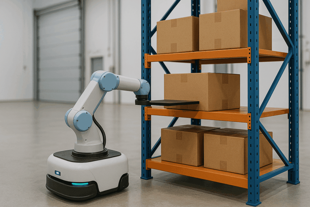 Automatisation industrie : AGV automatisés dans un environnement industriel