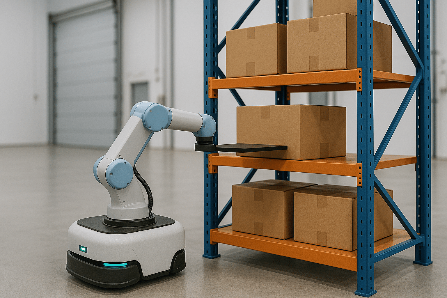 Automatisation industrie : AGV automatisés dans un environnement industriel