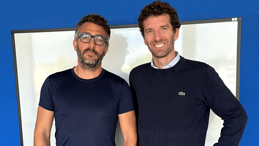 photo de Pierre-Arnaud Coquelin et Antoine Carrabin, les deux cofondateurs de Wheere, utilisée pour illustrée l'article Midi Libre